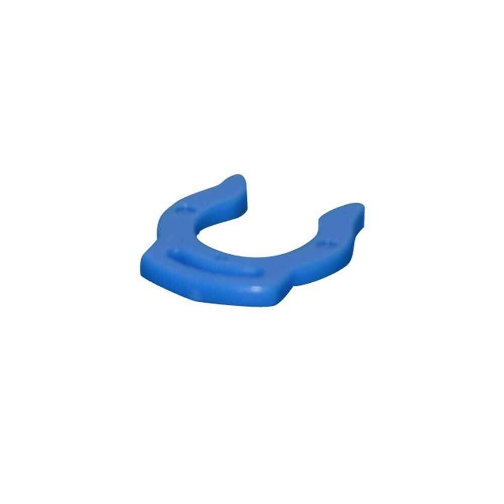 Clema de siguranta pentru conector rapid de 1/4", culoare albastra