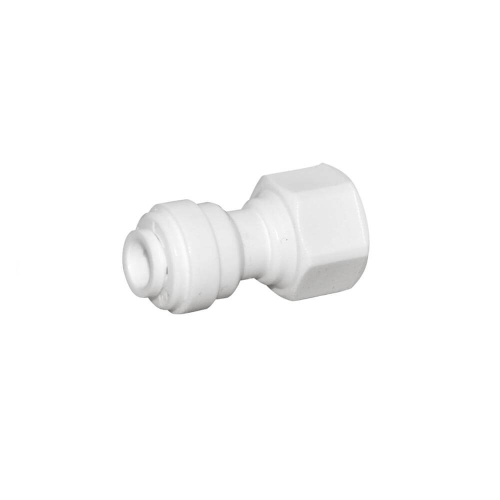 Conector adaptor, 3/8" furtun (9 mm) x 1/2" filet interior, cuplare cu mufa rapida pentru furtun de 9 mm