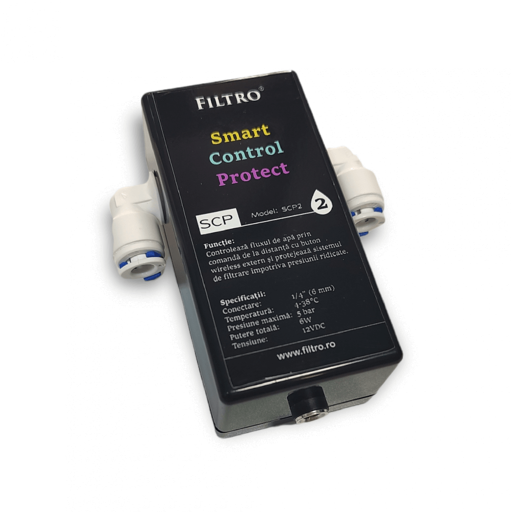 Sistem wireless de comanda, FILTRO Smart Control Protect (SCP2), conectare furtun de 1/4" (6 mm) si adaptor de 10 mm