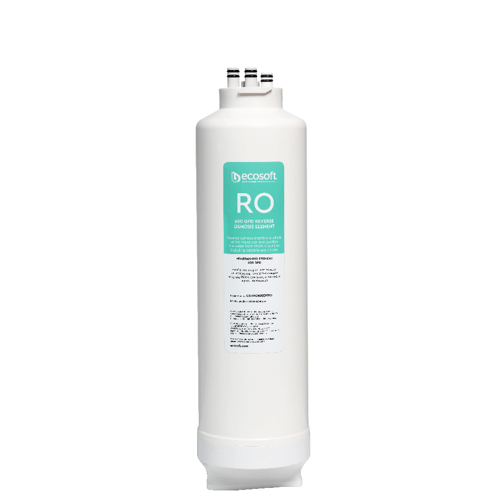 Membrana de osmoza inversa 600 GPD, Ecosoft CVSRO600DFRO, compatibila cu sistemul Ecoss