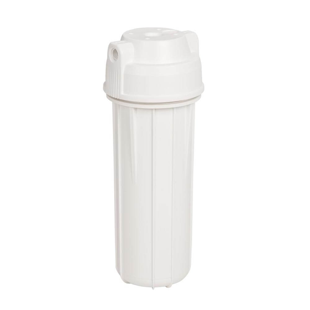 Carcasa alba de 10", filet de 1/4", compatibila cu cartusele clasice de 10"x2.5"