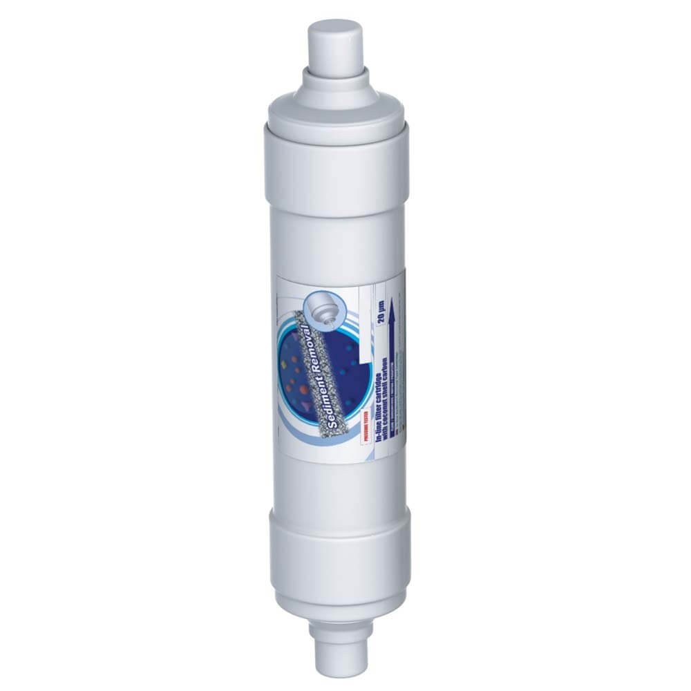 Filtru inline pentru sedimente, pentru conectori rapizi, 1 micron, 12"x2.5"