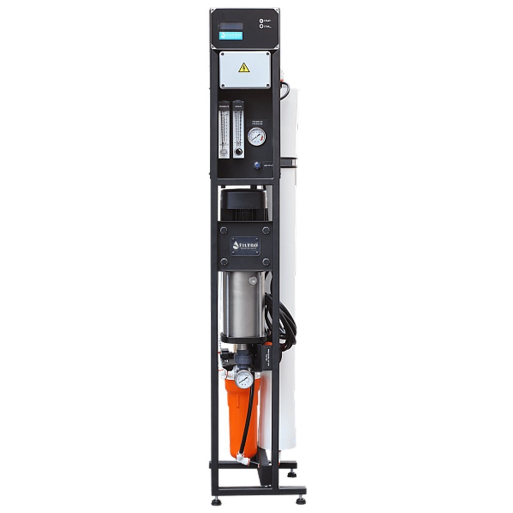 Osmoza inversa industriala, Ecosoft MO10000TP5, economica, controler, 2 carcase de membrane 40", prefiltrare si pompa inclusa