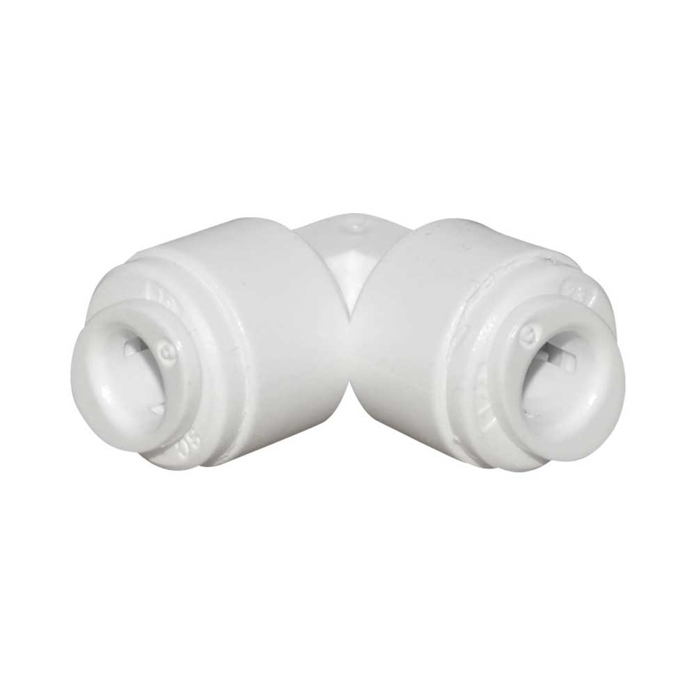 Conector cot, 1/4" furtun x 1/4" furtun, 90 grade, pentru tub de 6 mm